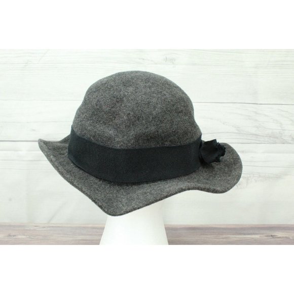 Vintage Mayser Wool Felt Wool Wide Brim Fedora Hat Size M - Picture 3 of 9